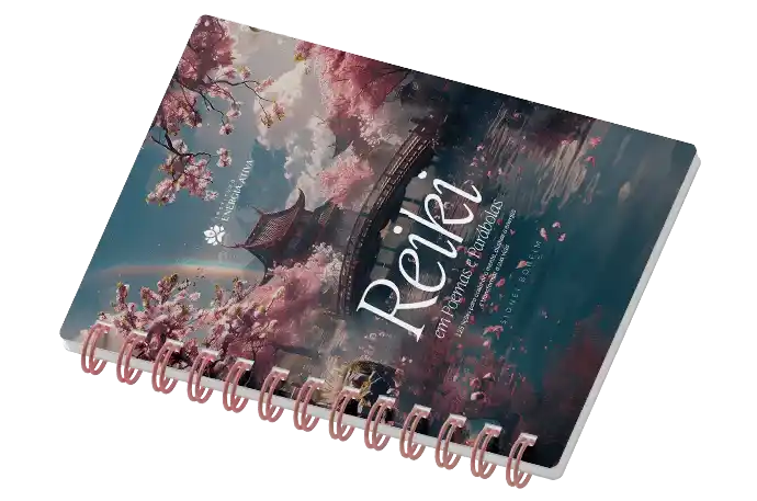 Livro físico Reiki em Poemas e Parábolas